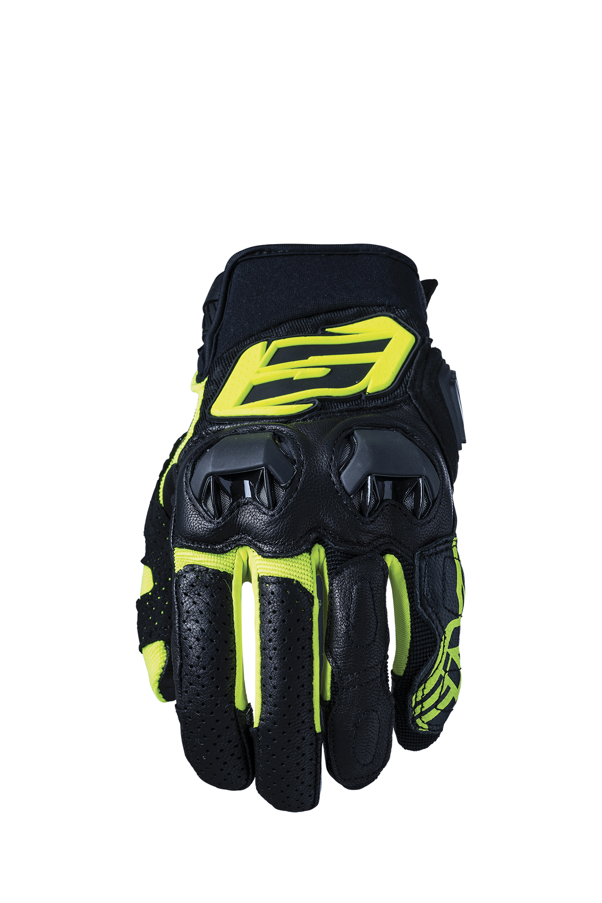 FIVE GLOVES - SF3 - BLACK/FLUO YELLOW