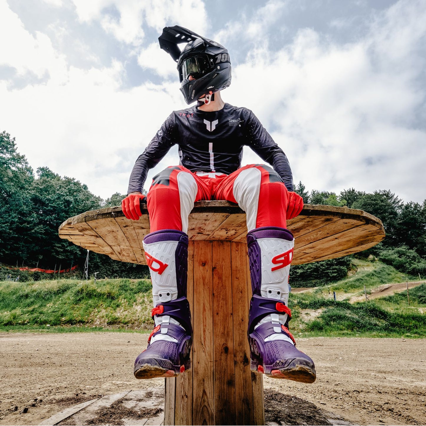 Sidi - Crossair Boot - WHITE/BLACK/BRONZE