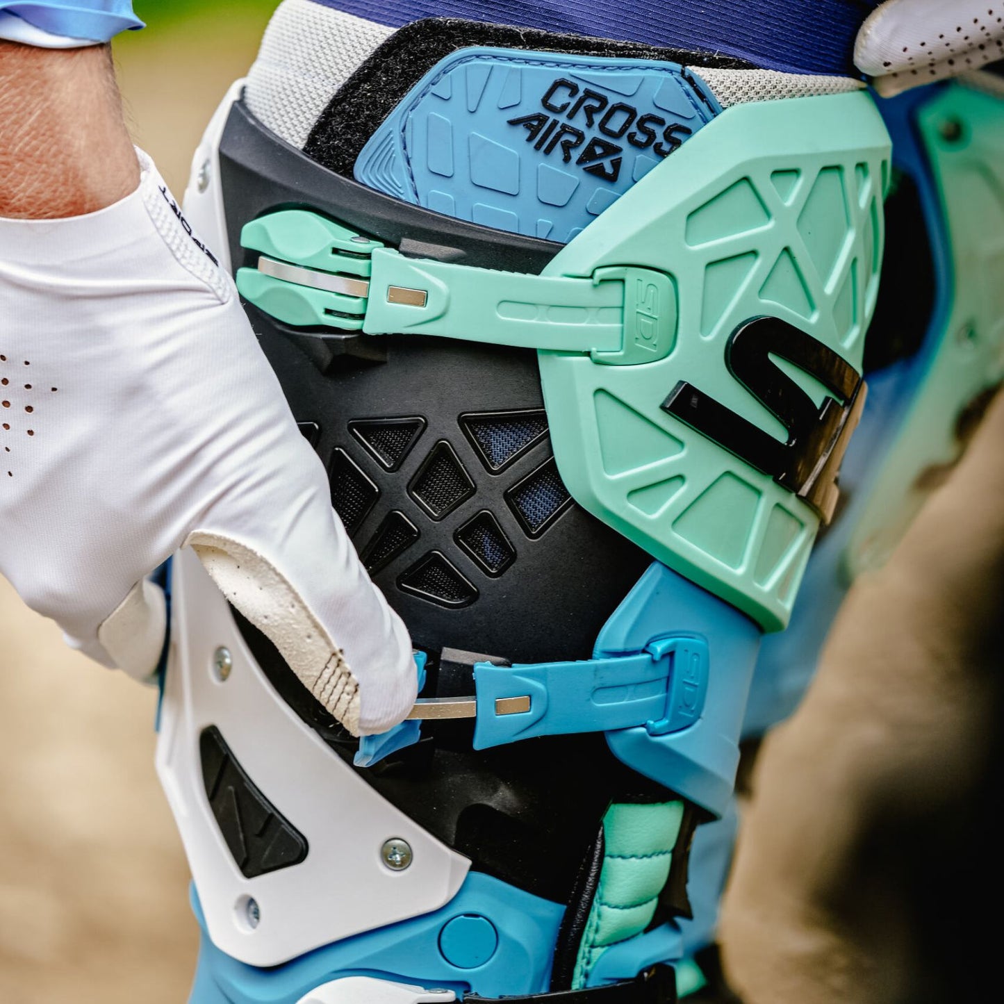 Sidi - Crossair X Boot - WHITE/NAVY/RED