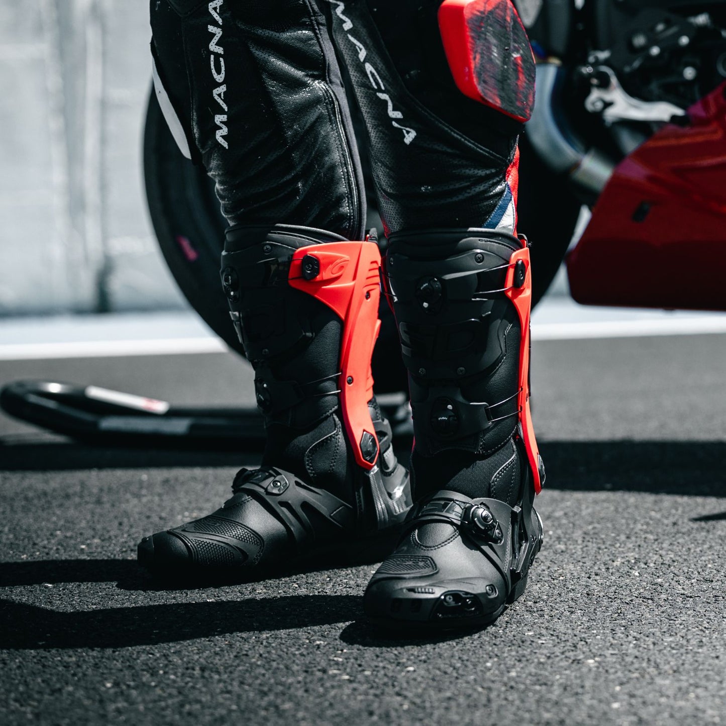 Sidi - Rex Boot - BLACK/RED