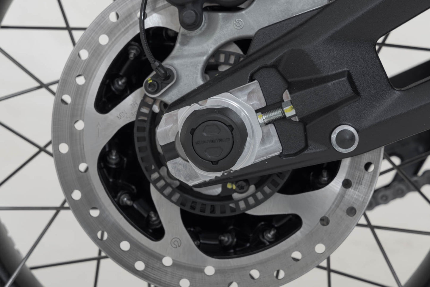 STP.22.176.10302/B - SW-MOTECH - Slider set for rear axle -  Ducati models (14-) - BLACK
