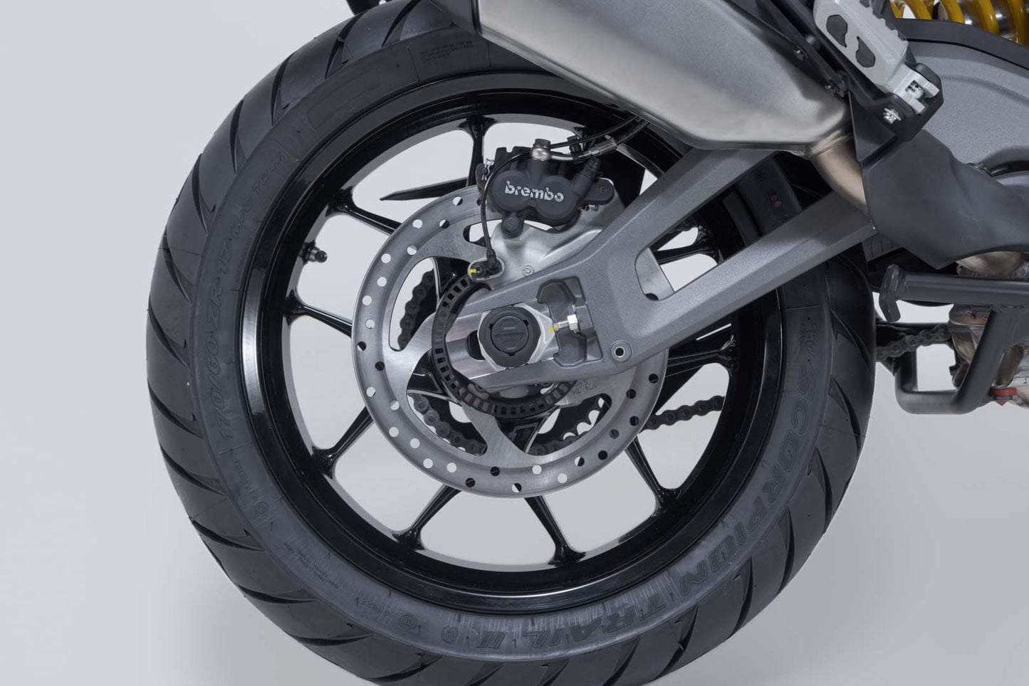 STP.22.176.10800/B - SW-MOTECH - Slider set for rear axle -  Ducati Multistrada V2 / V2 S (24-) - BLACK