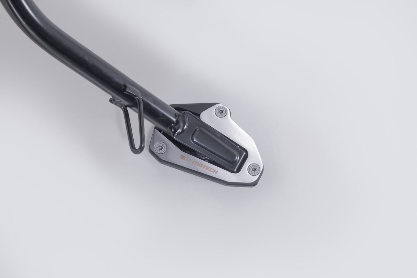 STS.22.088.10000 - SW-MOTECH - Extension for side stand foot - / Ducati Scrambler models (24-) - BLACK - SILVER