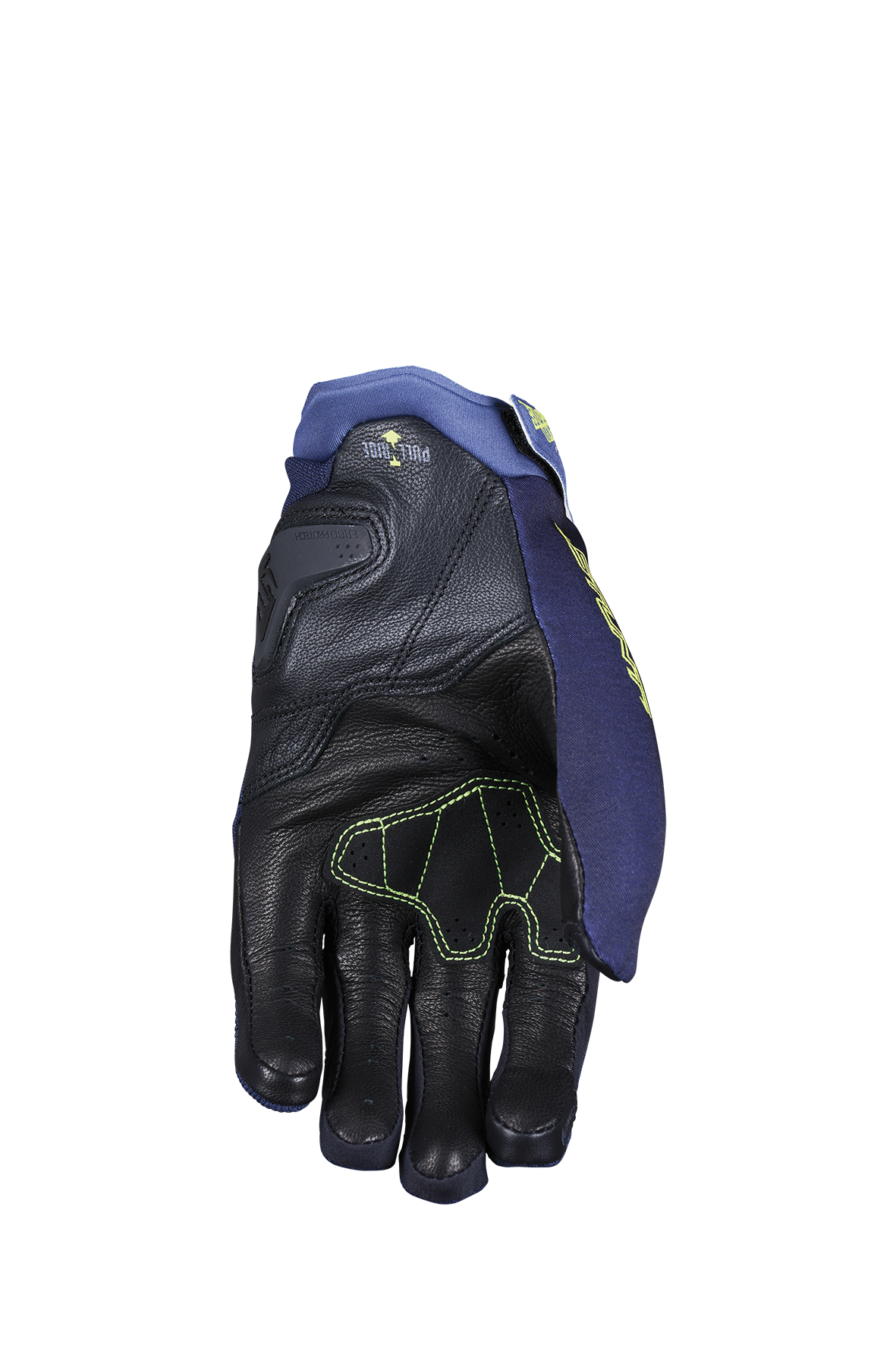 FIVE GLOVES - STUNT EVO2 - NIGHT BLUE/FLUO YELLOW