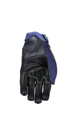 FIVE GLOVES - STUNT EVO2 - NIGHT BLUE/FLUO YELLOW