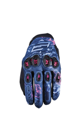 FIVE GLOVES - STUNT EVO2 WOMAN - FLOWERS PINK