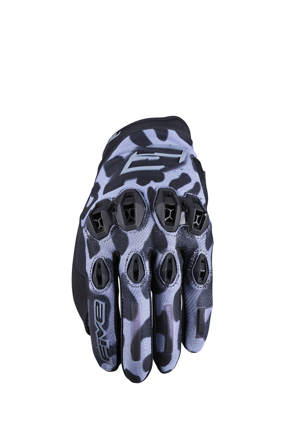 FIVE GLOVES - STUNT EVO2 WOMAN - LEOPARD GREY