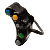 SWD18B - CNC Racing Left Hand Side Billet 7 Button STREET Switch for Latest Ducati's - LONG CABLE VERSION