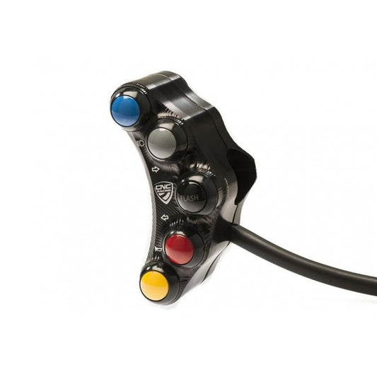 SWD07B - CNC Racing Left Hand Side Billet 7 Button STREET Switch for Ducati Monster 1100 / 796