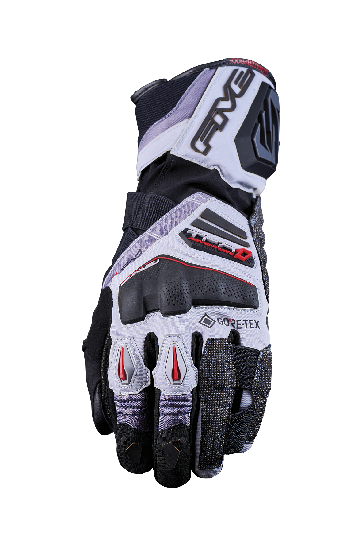 FIVE GLOVES - TFX1 GTX - GREY/GREY/RED