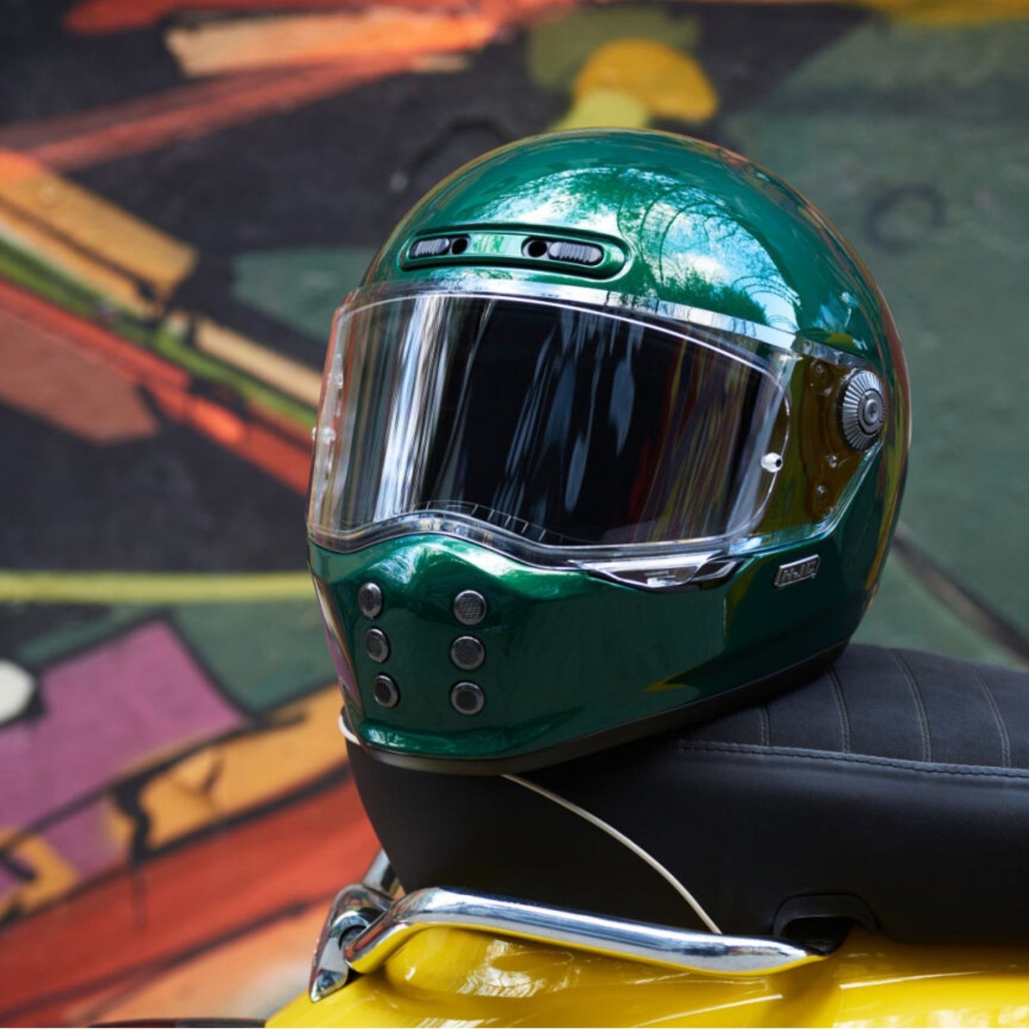 HJC - V10 - SEMI FLAT BLACK