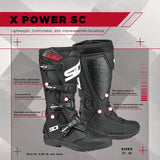 Sidi - X Power SC Boot - WHITE/NAVY/RED