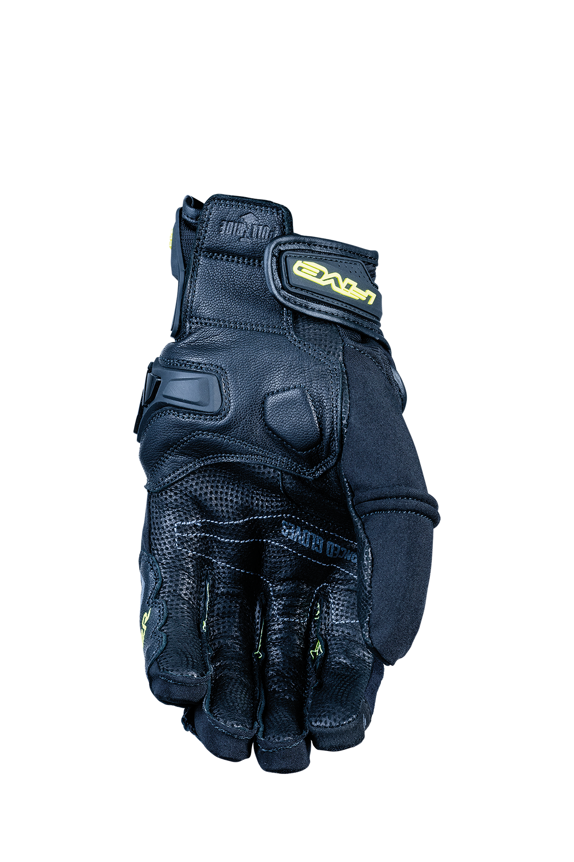 FIVE GLOVES - X-RIDER WP 2021 - BLACK/FLUO YELLOW