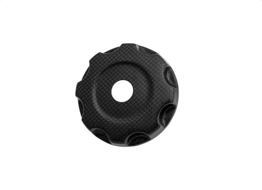 ZA946Y - CNC Racing Carbon Fiber Fuel Tank Cap Cover For Ducati Hypermotard and Hyperstrada 821 / 939