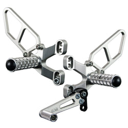 05-0610 Ducati  748 1994-02, 916 1993-99, 996 1999-01, 998 2002-03 Rearset w/Shift Pedal and Heel Guard