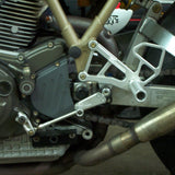 05-0620 Ducati 620 2003, 750 1999-06, 800 2003-06,900 1997-02 1000SS 2002-06 Paul Smart Replica/Sport Classic Rearset Kit