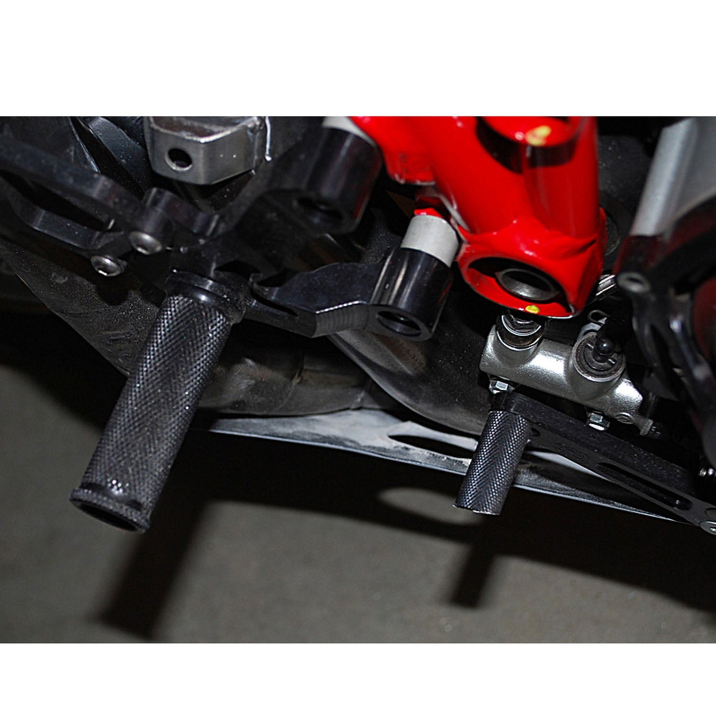 Woodcraft - 05-0625B Ducati 749 2003-06, 999 2003-06 Complete Rearset Kit W/Pedals