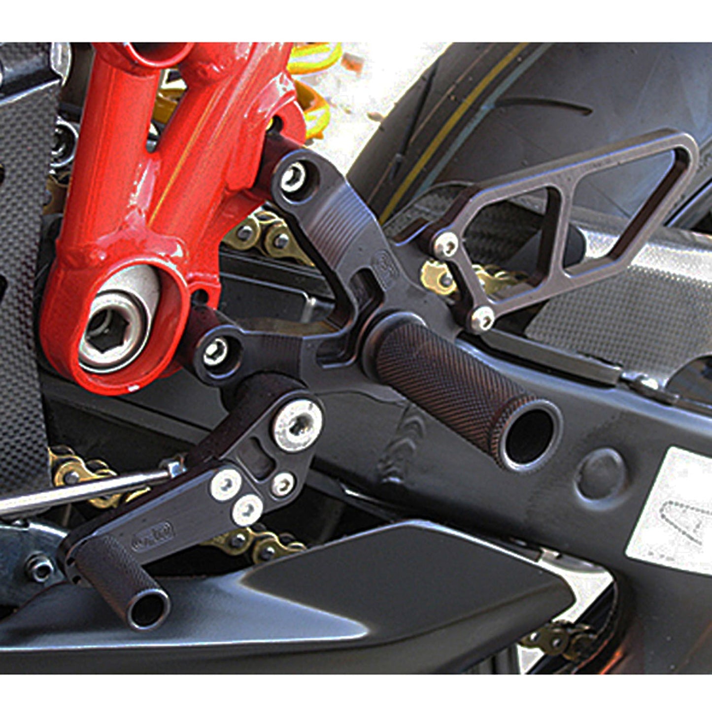 Woodcraft - 05-0625 Ducati 749 2003-06, 999 2003-06 Rearet w/Shift Pedal