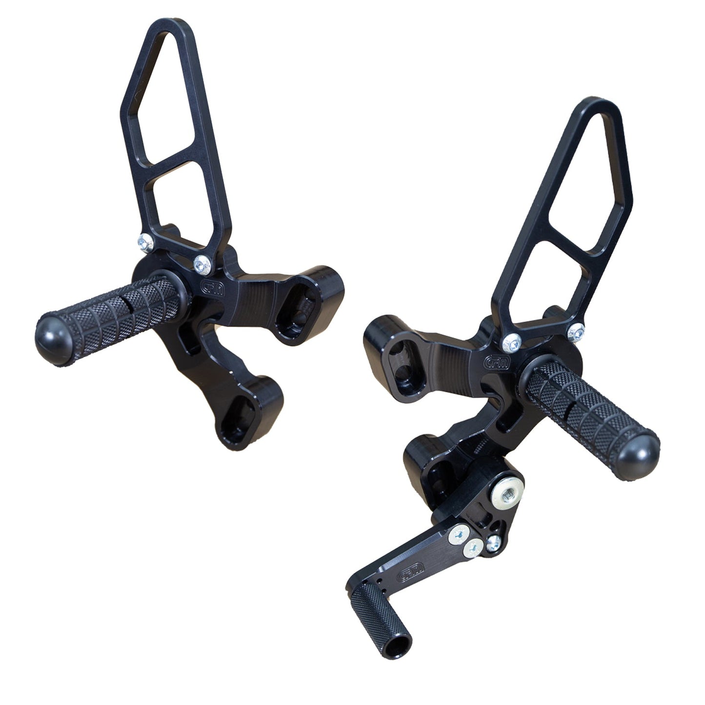 Woodcraft - 05-0640 Ducati 848/1098/1198/848 EVO Rearset Black