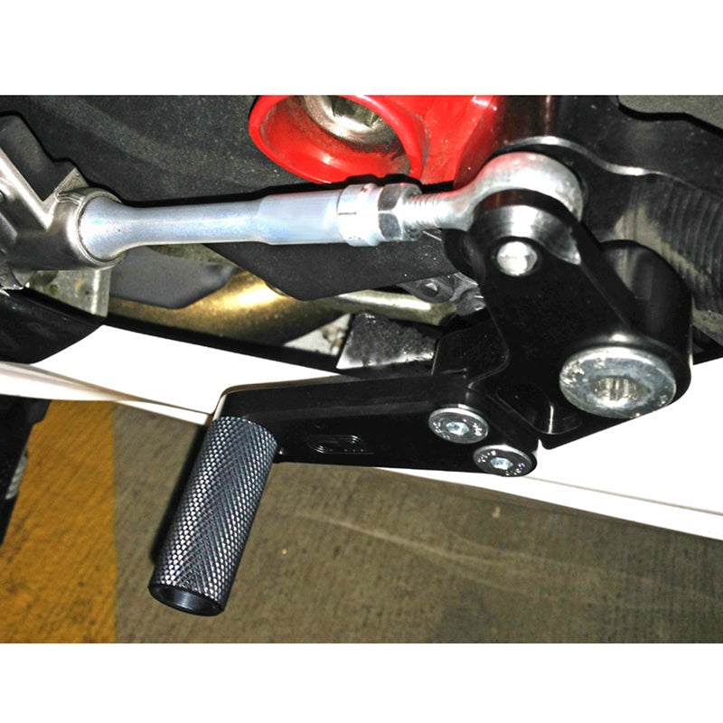 Woodcraft - 05-0641B Ducati 1198SP/848 EVO Complete Rearset Kit w/ Pedals - GP Shift  w/ Factory QS