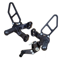 05-0641 Ducati 1198SP 2008-09 848 EVO 2011-13 Rearset GP w/Shift Pedal (Factory QS)