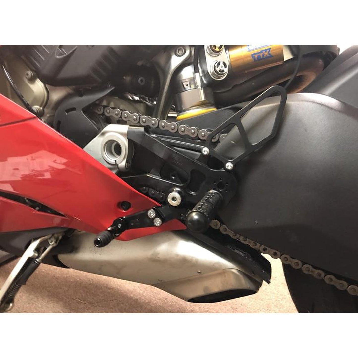 Woodcraft - 05-0655B Ducati Panigale V4 Rearset