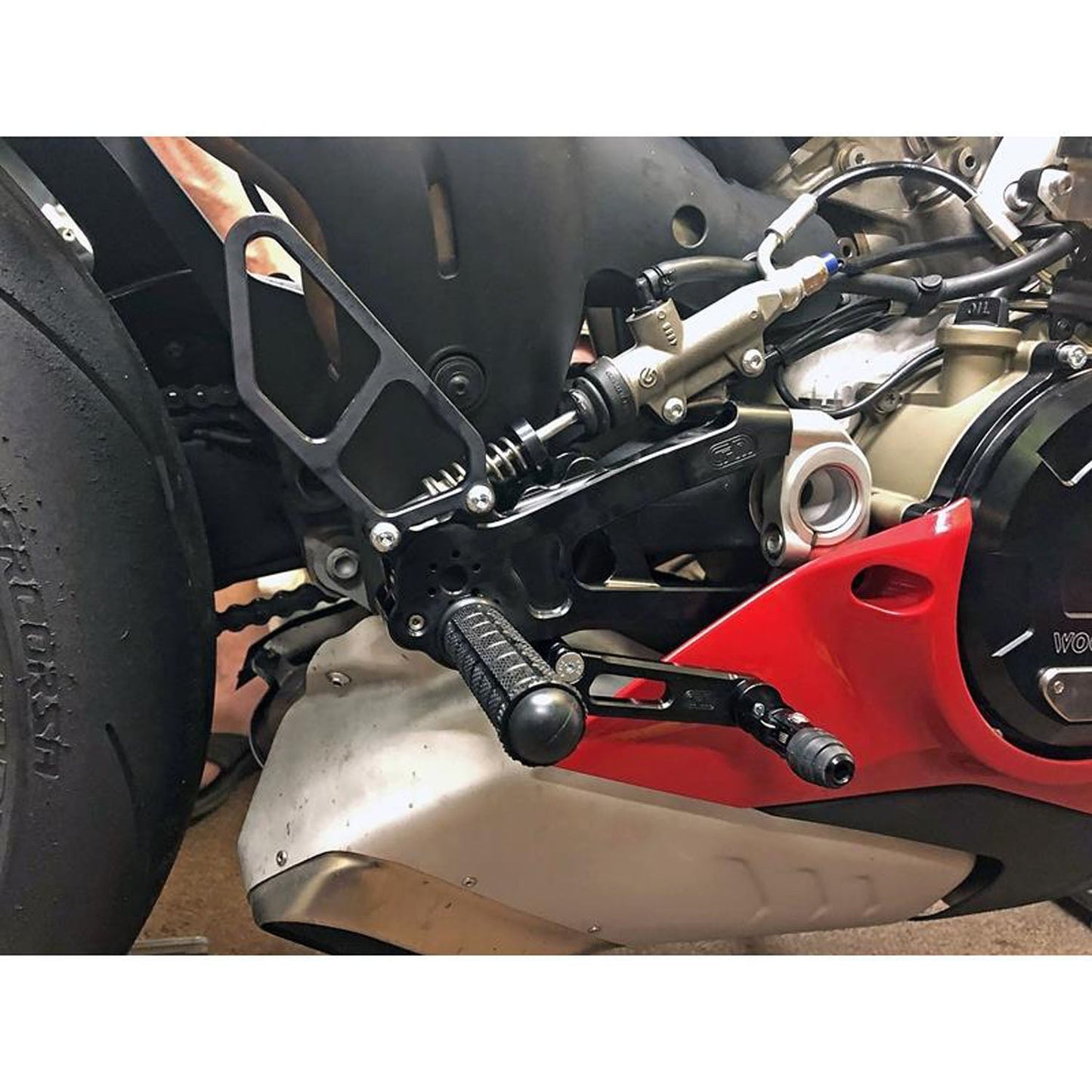 Woodcraft - 05-0655B Ducati Panigale V4 Rearset