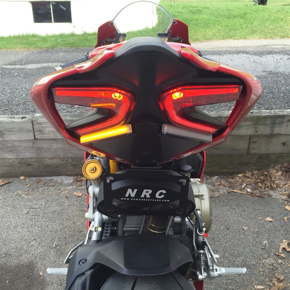 New Rage Cycles Fender Eliminator Kit with Turn Signals