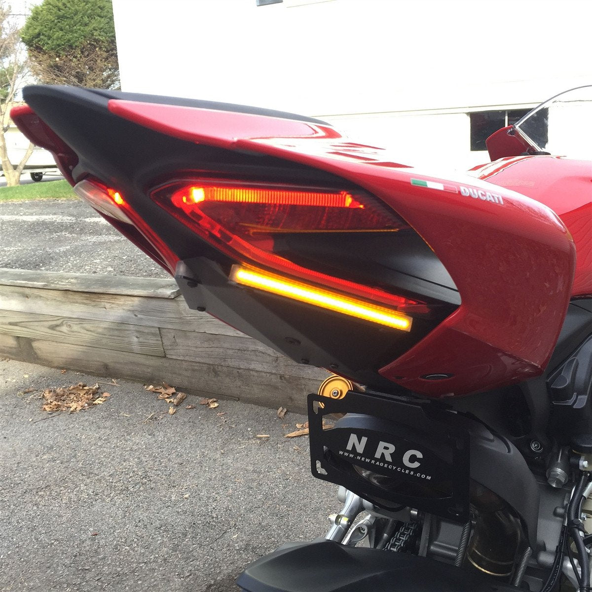 New Rage Cycles Fender Eliminator Kit with Turn Signals