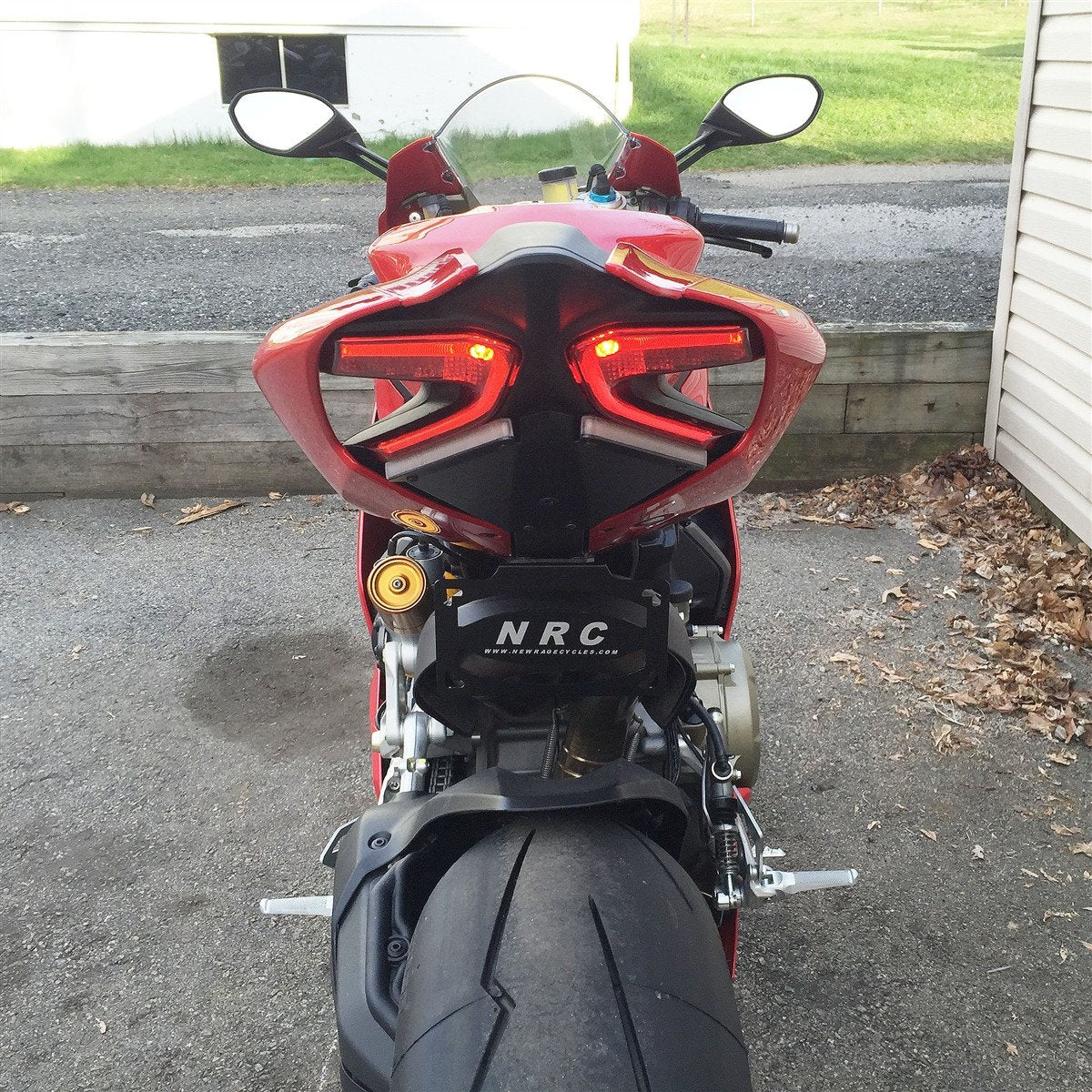 New Rage Cycles Fender Eliminator Kit with Turn Signals