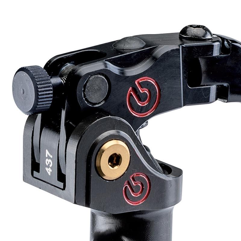 Brembo Racing GP 19x18 Billet Radial Brake Master Cylinder with Folding Lever