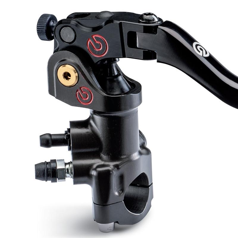 Brembo Racing GP 19x18 Billet Radial Brake Master Cylinder with Folding Lever