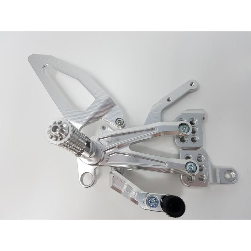 CNC Racing RPS Adjustable Rearset for the Ducati Panigale V4 / S / Speciale