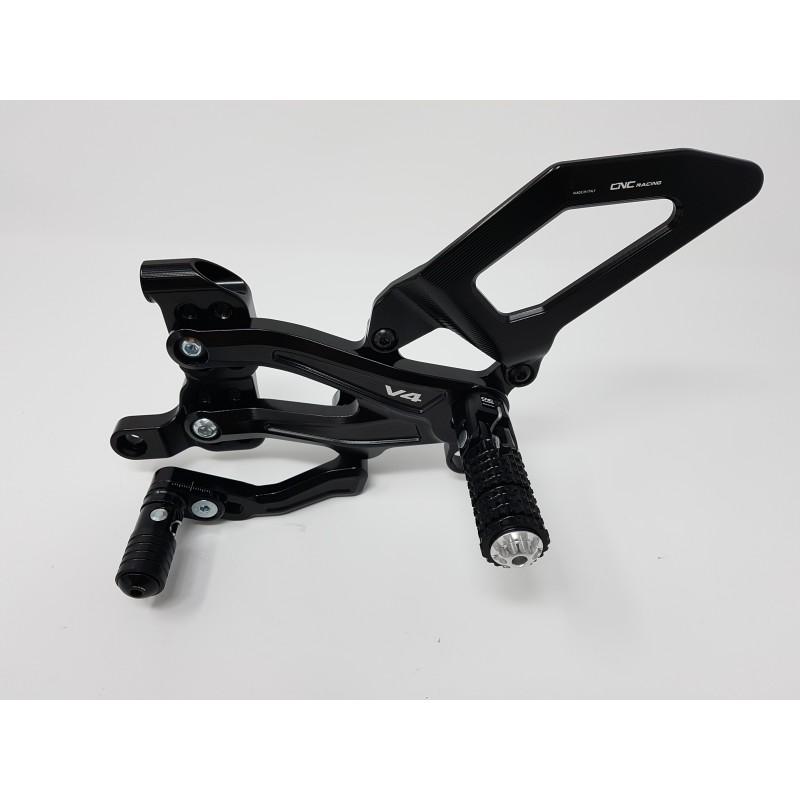 CNC Racing RPS Adjustable Rearset for the Ducati Panigale V4 / S / Speciale
