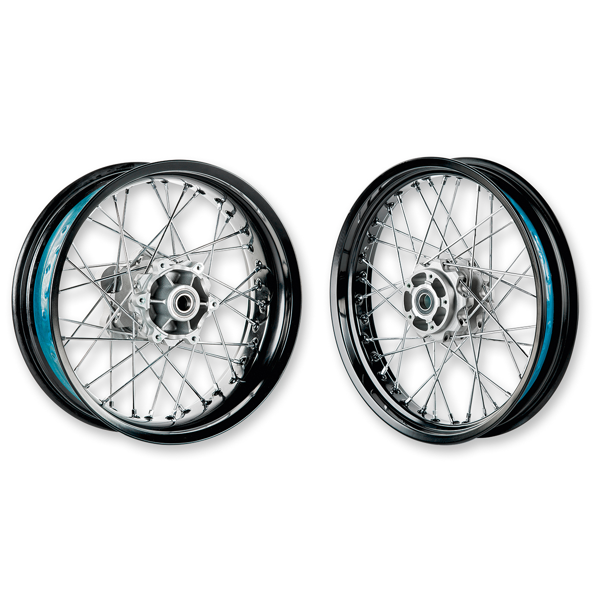 96380031A - SPOKE RIM SET - SCRAMBLER - SILVER