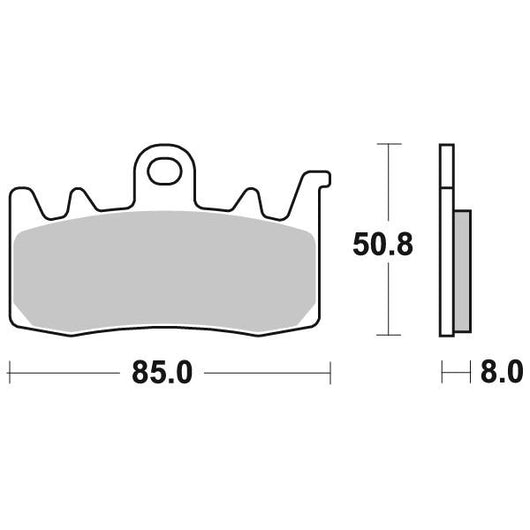 SBS 900 Front Brake Pads