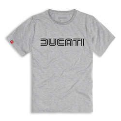 98770104 - Ducatiana 80's T-Shirt Grey