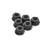 CNC Racing Ergal Billet Flange Nuts for Ducati's (set of 6)