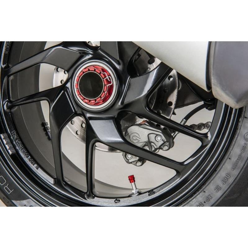 DA394 - CNC Racing - Large Rear Wheel Axle Nut Set for Ducati