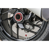 DA394 - CNC Racing - Large Rear Wheel Axle Nut Set for Ducati