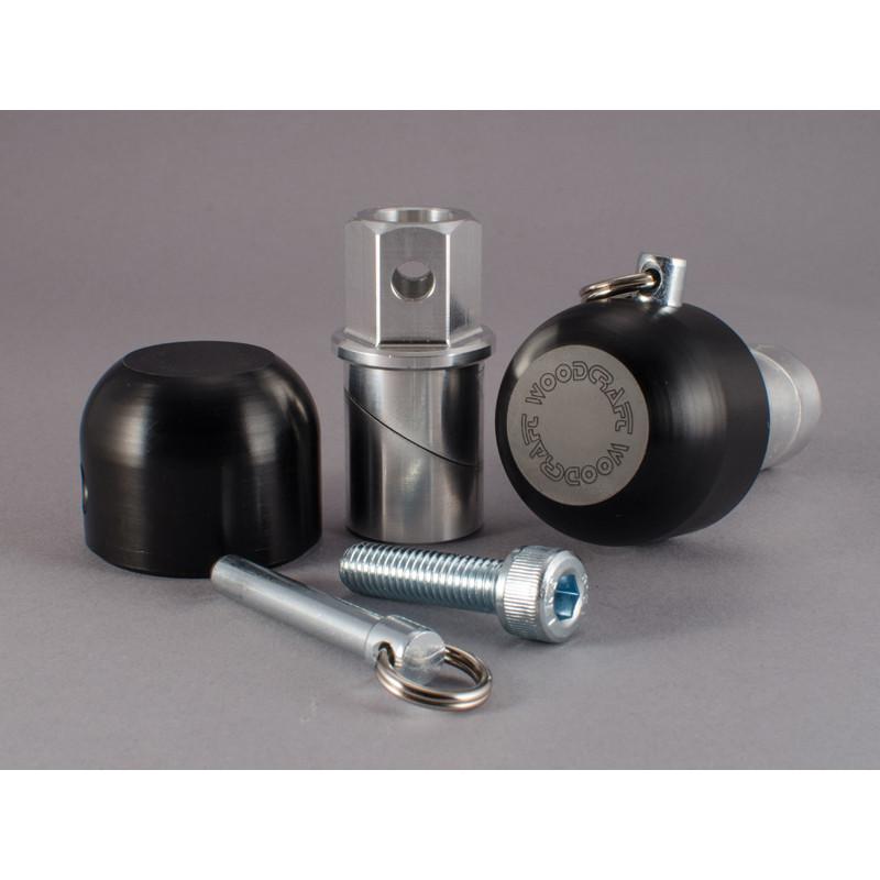 Woodcraft - 45-0649R Ducati 899 Panigale, 821 Monster Rear Axle Sliders
