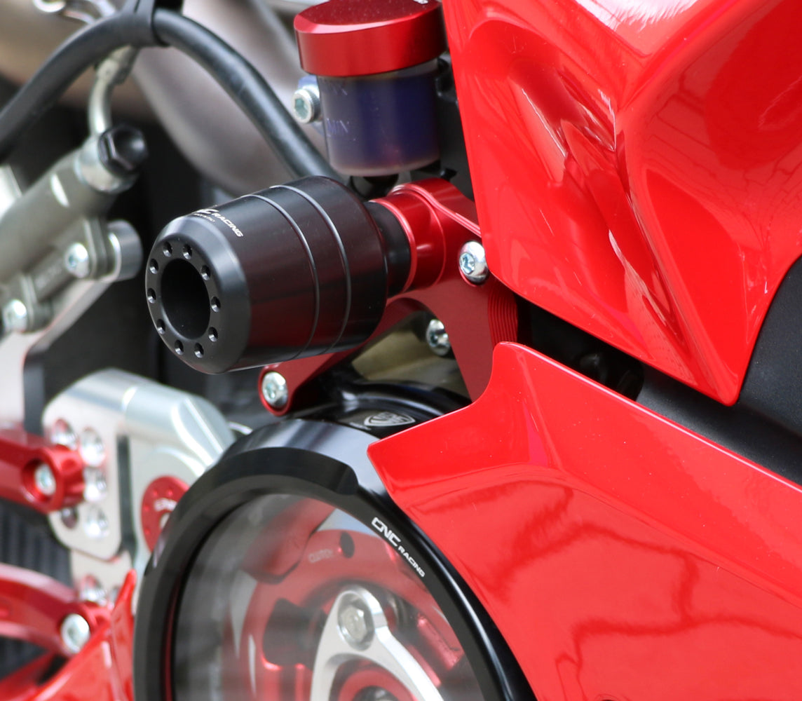 TC319 - CNC Racing - Frame sliders for Panigale V4 – Ducati Omaha