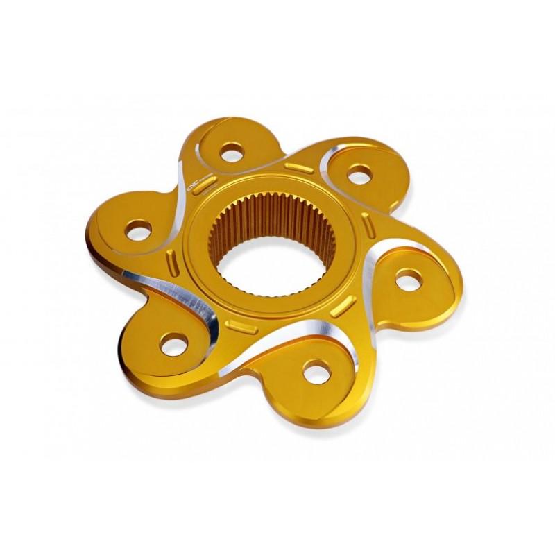 CNC Racing BI-COLOR 6 Hole Rear Sprocket Flange for Ducati Panigale V4 / S / Speciale