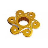CNC Racing NEW STYLE BI-COLOR 6 Hole Rear Sprocket Flange for Ducati Panigale V4 / S / Speciale