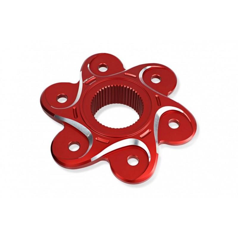 CNC Racing BI-COLOR 6 Hole Rear Sprocket Flange for Ducati Panigale V4 / S / Speciale