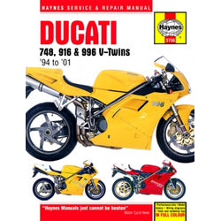 Haynes Manual- 748, 916 & 996 V-Twins '94 to '01
