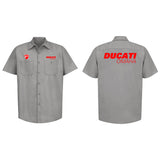 Ducati Omaha Industrial Work Shirt - Grey