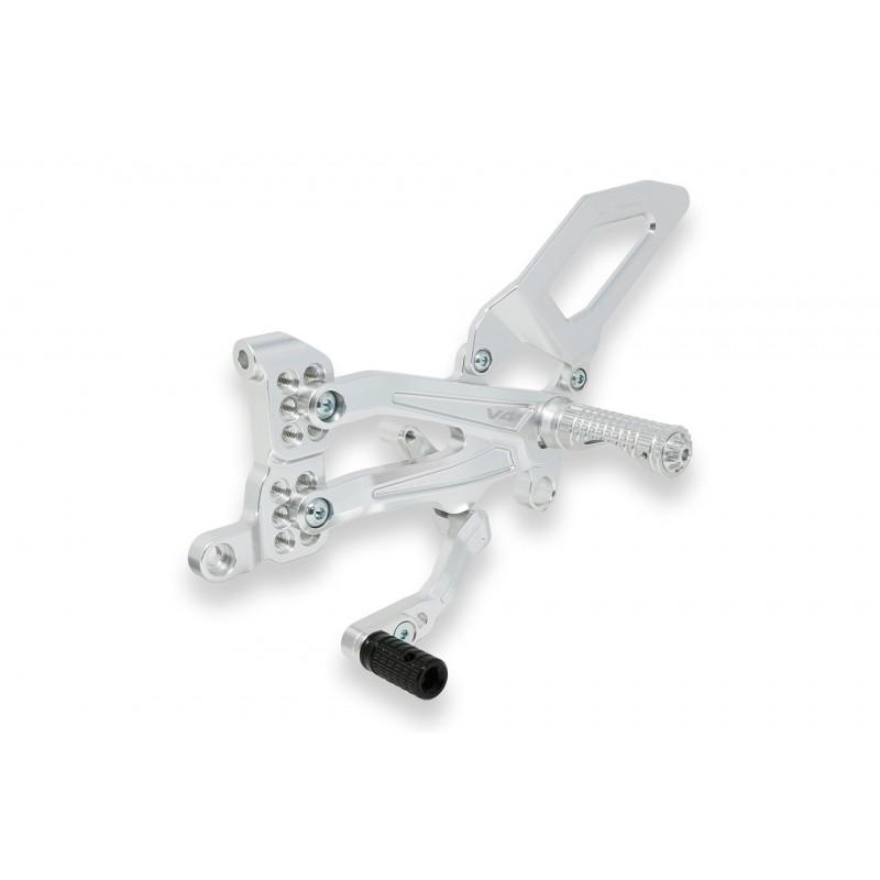 CNC Racing RPS EASY Adjustable Rearset for the Ducati Panigale V4 / S / Speciale