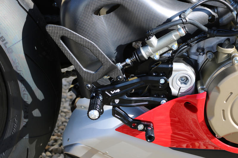 PE408 - CNC Adjustable Rear Sets Panigale V4