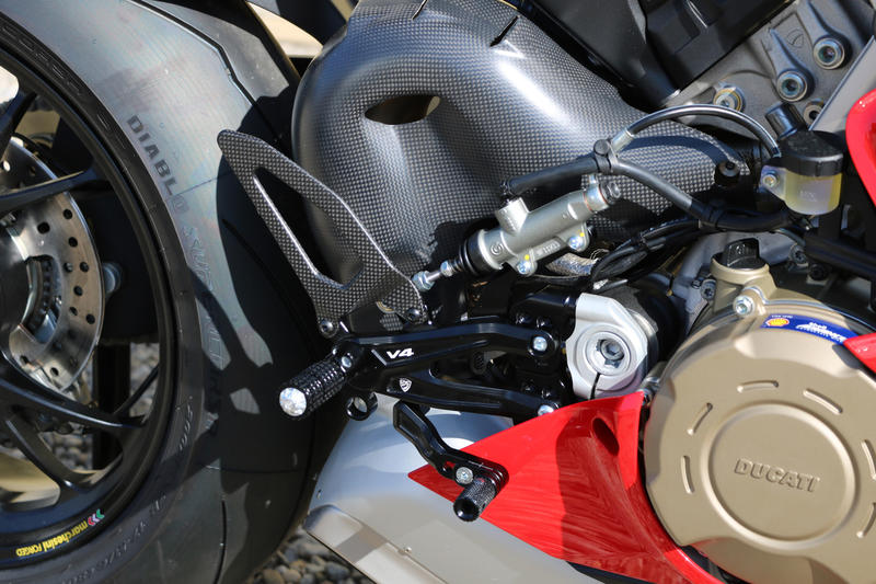 PE408 - CNC Adjustable Rear Sets Panigale V4